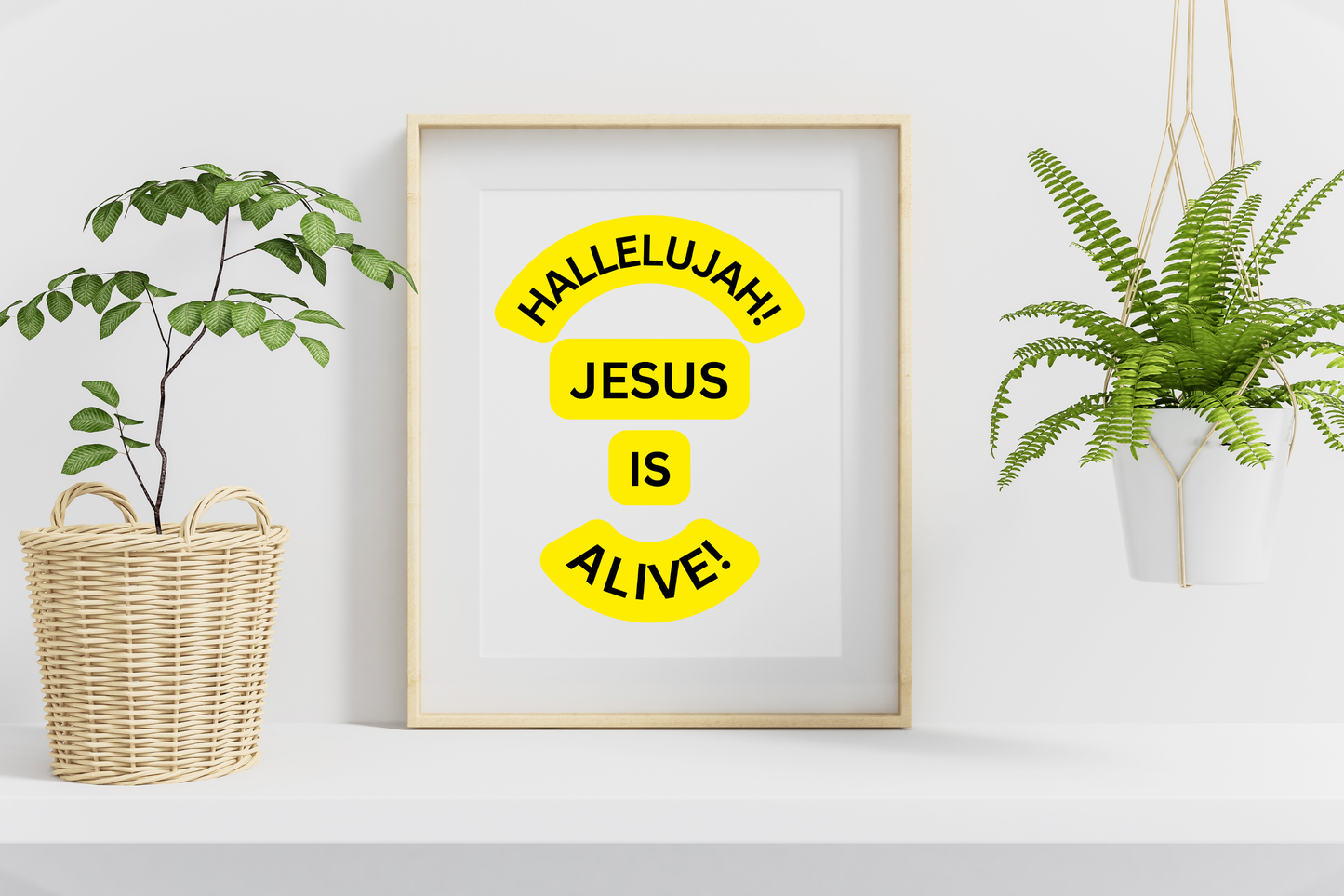 Easter Wall Art Printable Bundle – 15 Digital Posters with Uplifting Spring & Resurrection Themes