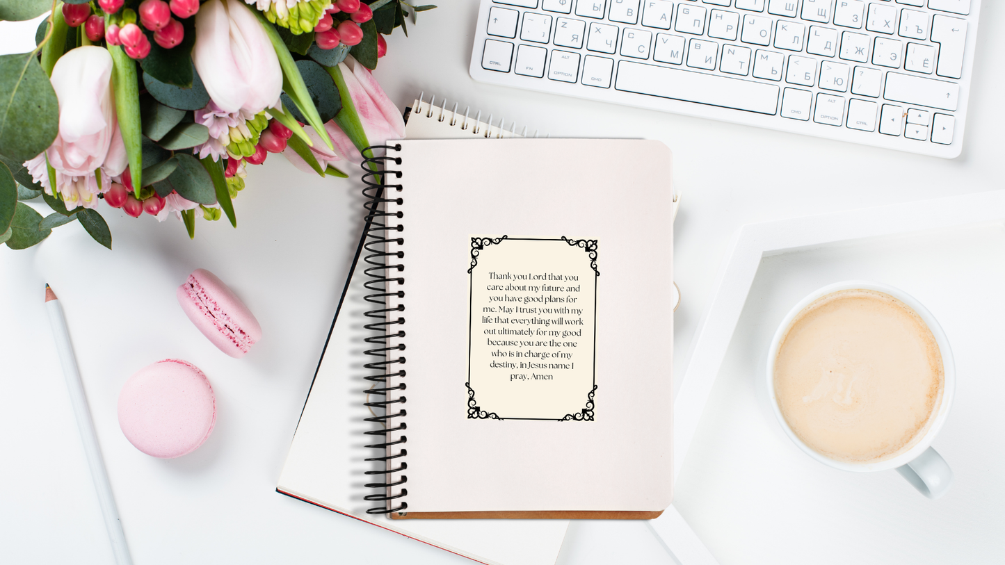 Daily printable prayer cards designed for reflection, meditation and encouragement