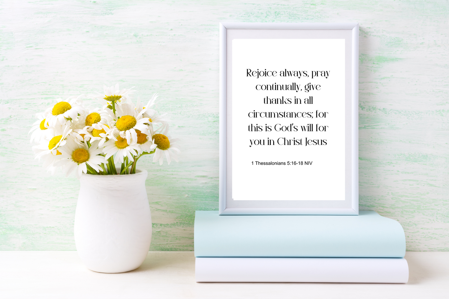 Rejoice Always Motivational Poster | Digital Download
