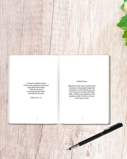 RIP While Alive 30-day Christian devotional with scriptures and prayers to calm anxious thoughts and strengthen faith in God.